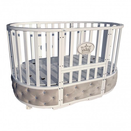 Детская кроватка Oliver Gabriella Elegance 6 в 1 (1156) Белый А-32